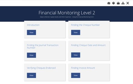 Financial Monitoring