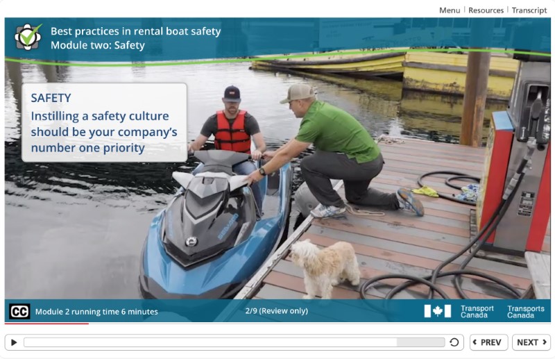 Rental Boat Safety image