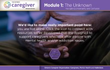 Ontario Caregiver Organisation - Course