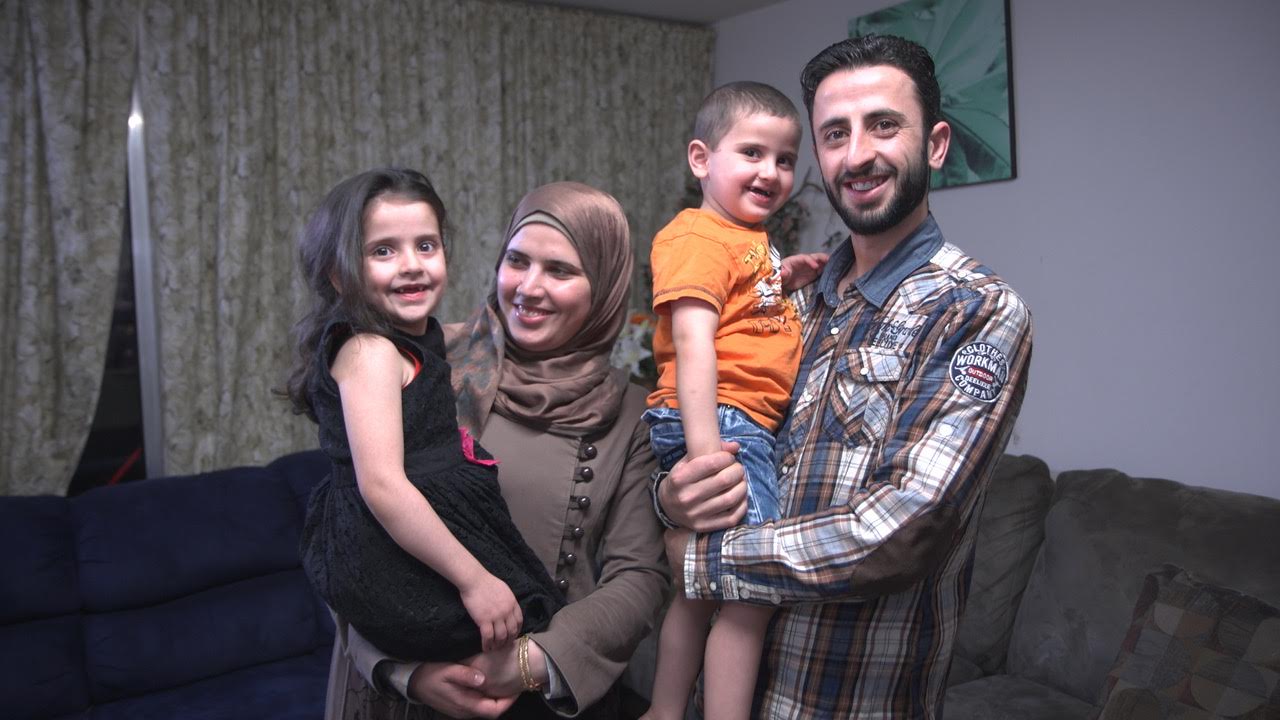 Syrian Refugee Family